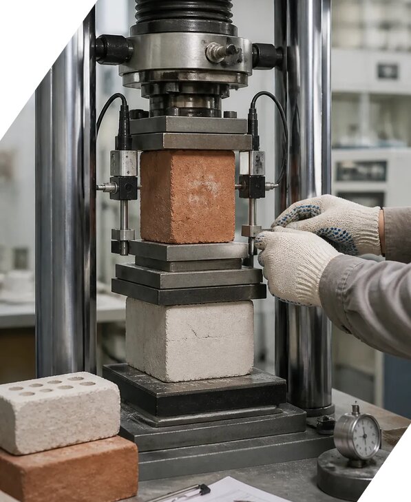Лабораторные испытания кирпича в Тюмени от 5104 р. | ЭкспертизаРоссия