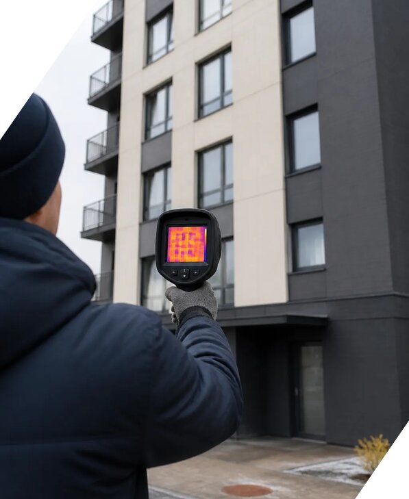 Тепловизионное обследование зданий в Тюмени от 5104 р. | ЭкспертизаРоссия