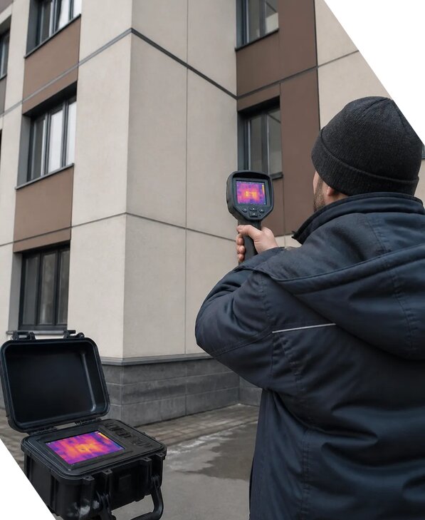 Тепловизионное обследование зданий и сооружений в Тюмени